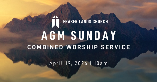 教會聯合崇拜 2026 AGM Sunday Combined Worship Service