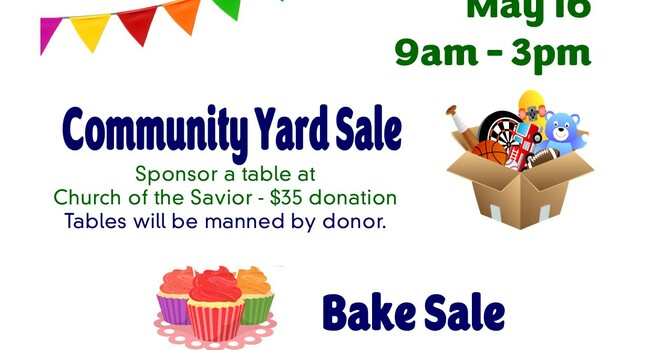 Community Yard and Bake Sale