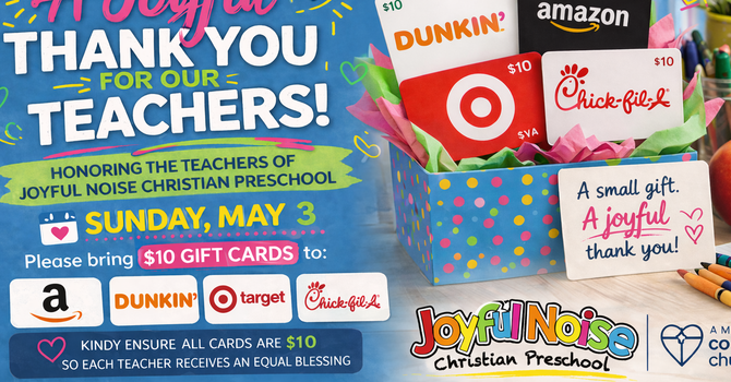 Teacher Appreciation Event