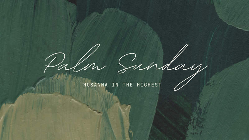 Palm Sunday 