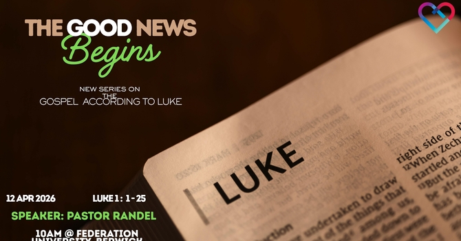 All Of This Happened For You - Luke 1: 1-25