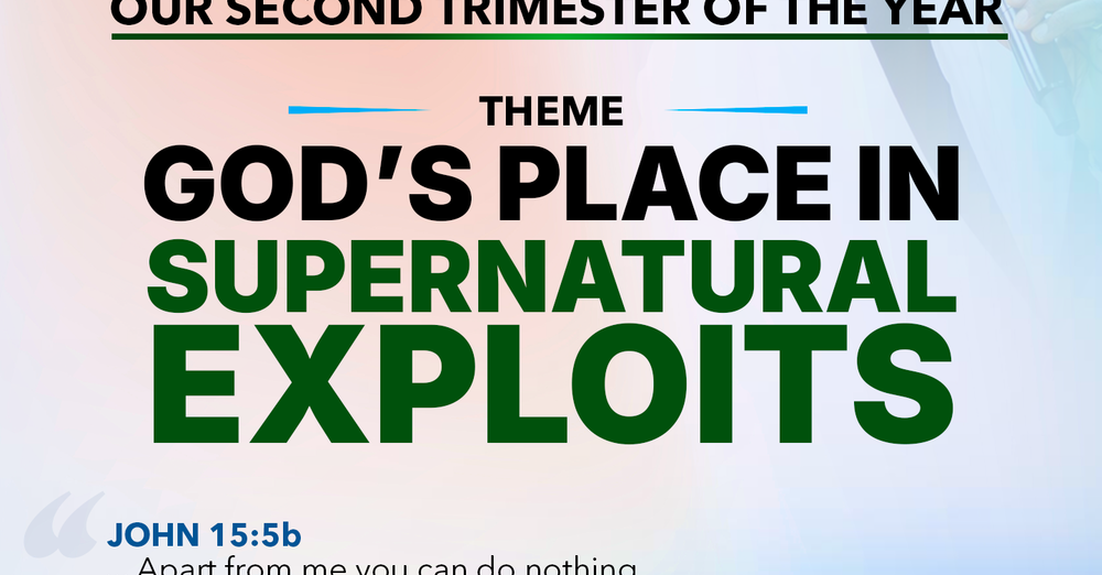 Welcome to our Second Trimester 