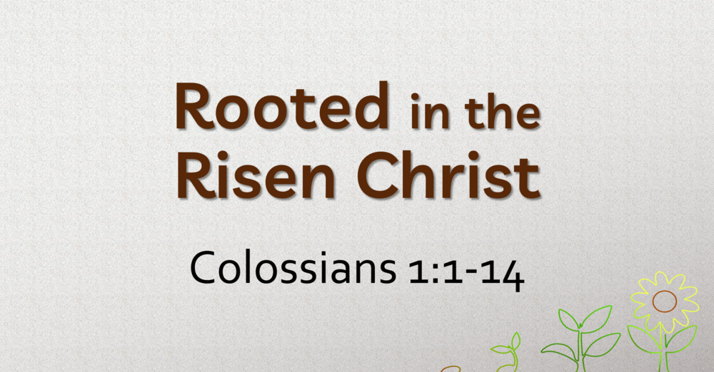 "Rooted in the Risen Christ"