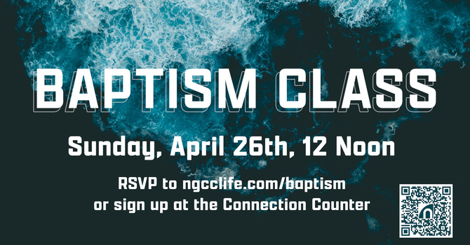 Baptism Class