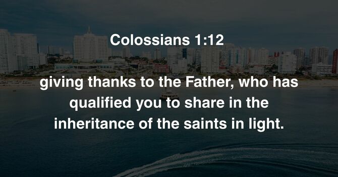 Colossians 1:12 image