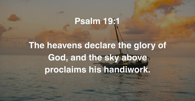 Psalm 19:1 image