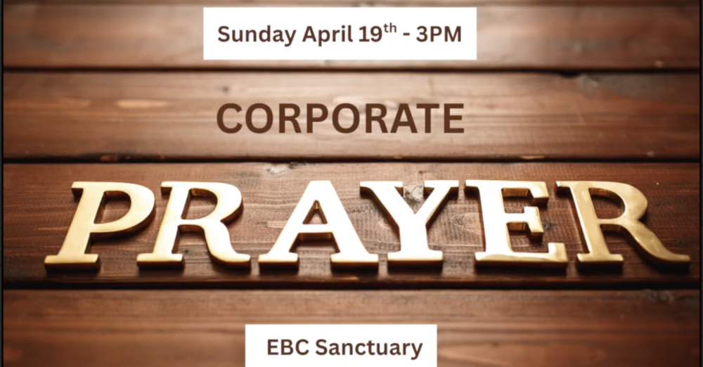 EBC Corporate Prayer