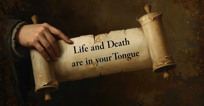 Life and Death Are in Your Tongue image