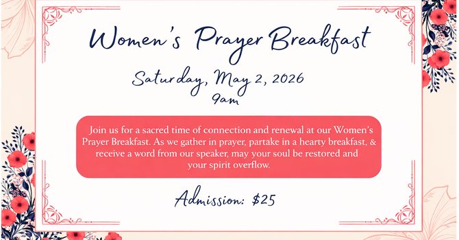 Women's Prayer Breakfast