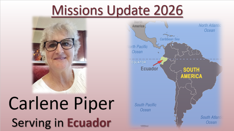 Serving in Ecuador | April 12, 2026