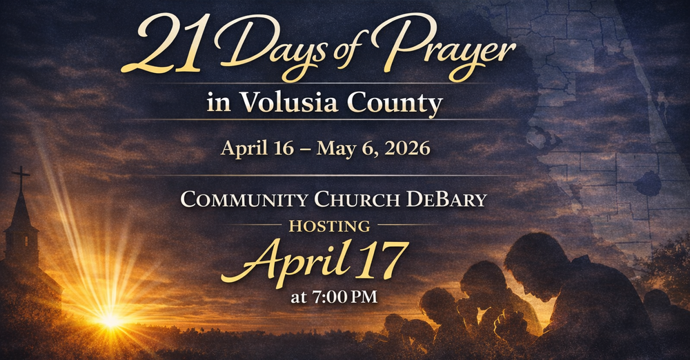 Volusia County: 21 Days of Prayer