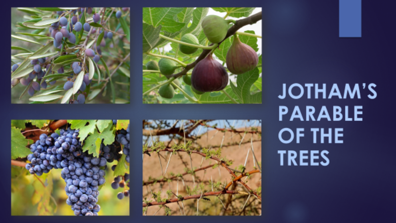 Jotham's Parable of the Trees