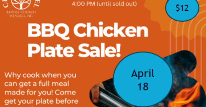 BBQ Chicken Plate Fundraiser