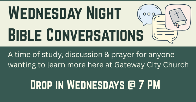 Wednesday Night Bible Conversations
