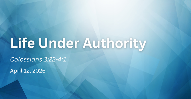 Life Under Authority
