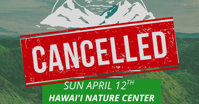 Hope Hike Cancelled