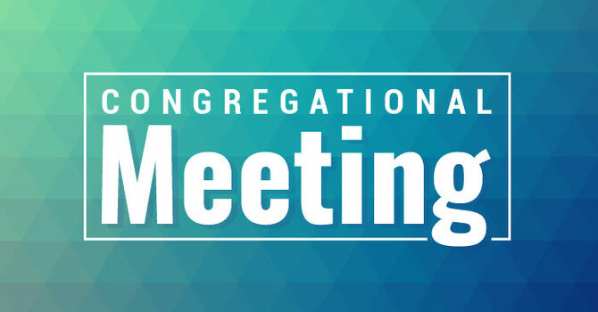 Congregational Meeting