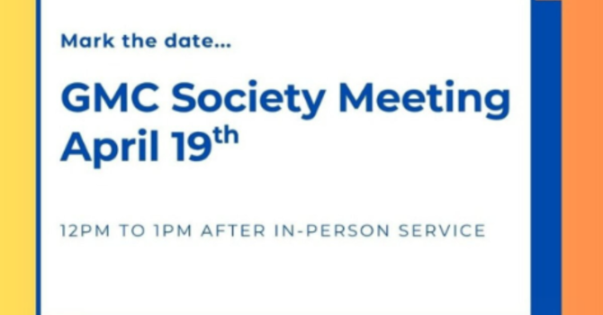 GMC Society Meeting