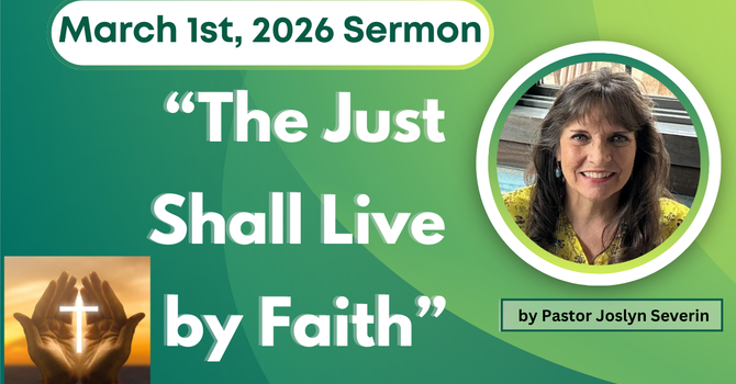 The Just Shall Live by Faith
