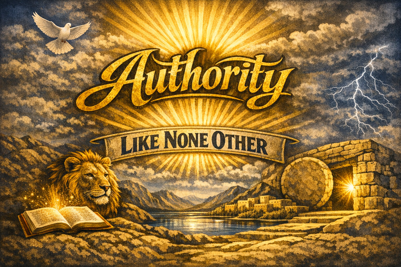 Authority Like None Other