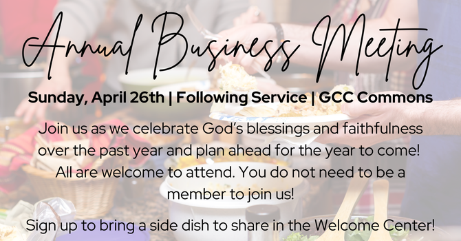 Annual Business Meeting