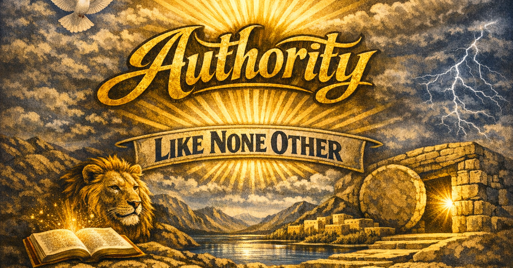 Authority Like None Other