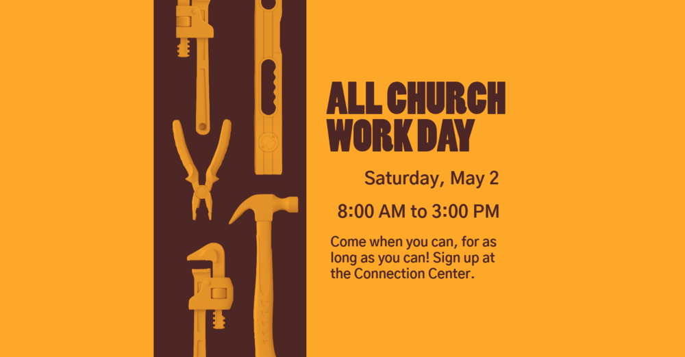 All Church Work Day