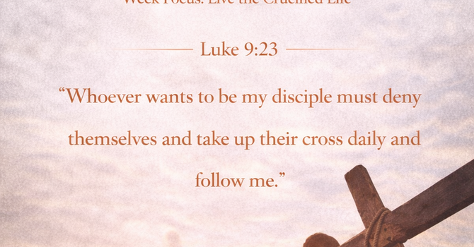 The Crucified Life Begins with Surrender