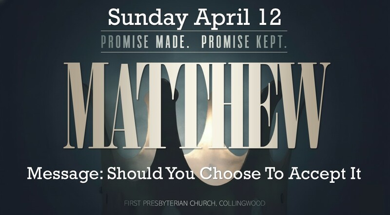 Sunday April 12 Message