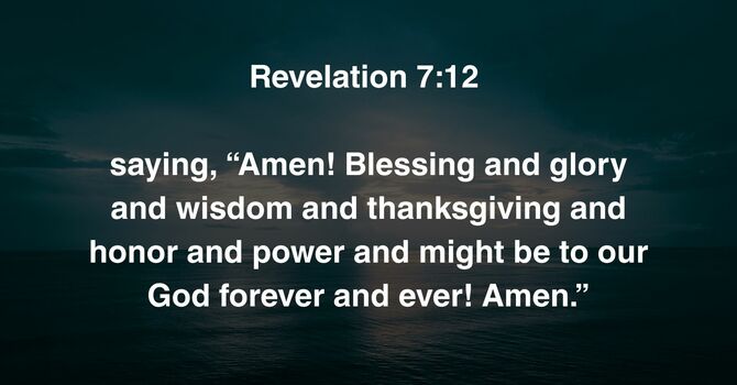 Revelation 7:12 image