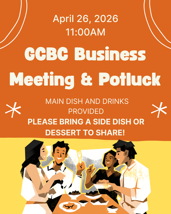 Business Meeting and Potluck! 
