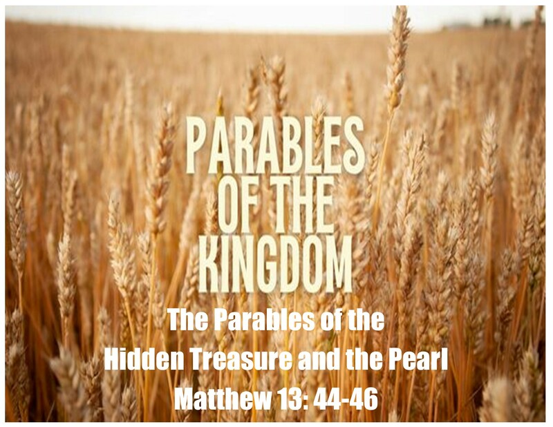 The Parables of The Hidden Treasure and the Pearl