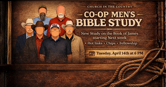 Co-op Men's Bible Study  image