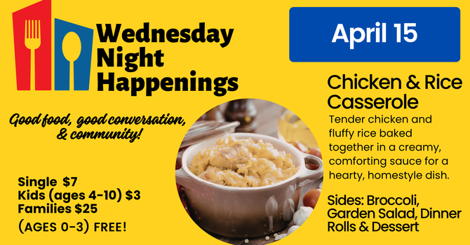 Wednesday Night Happenings