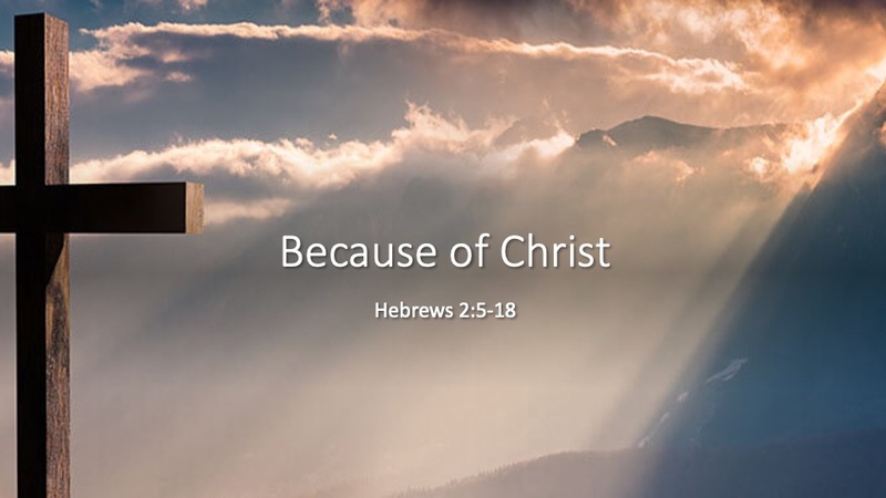 Because of Christ