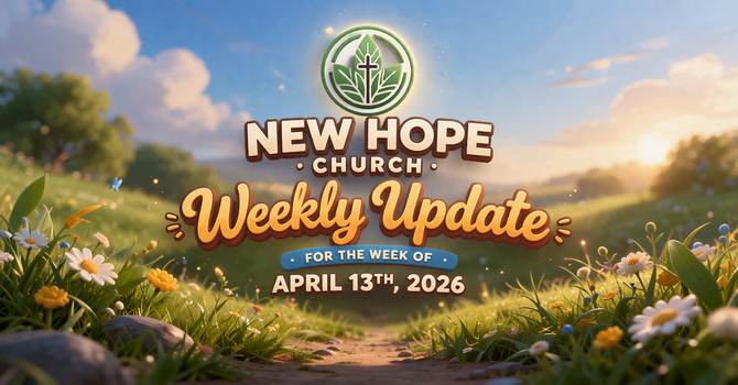 Weekly Update for the week of 26APR2026