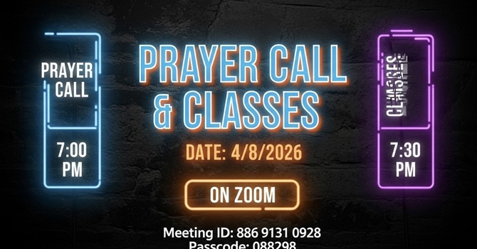 Prayer Call & Classes 