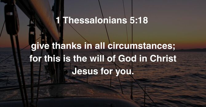 1 Thessalonians 5:18 image