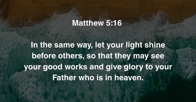 Matthew 5:16 image