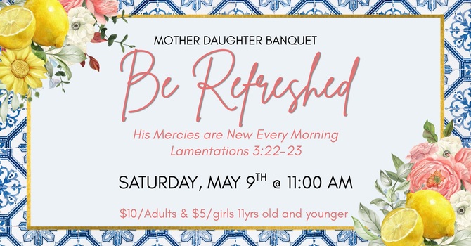 Mother Daughter Banquet 