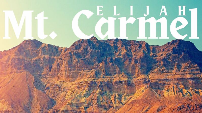 Elijah on Mt. Carmel