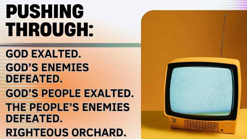 Pushing Through Post-Easter Static