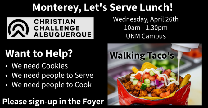 Let's Serve Christian Challenge!