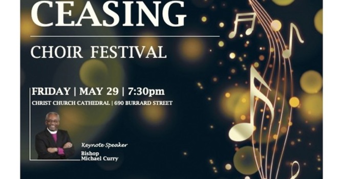 Sing without ceasing at Christ Church Cathedral