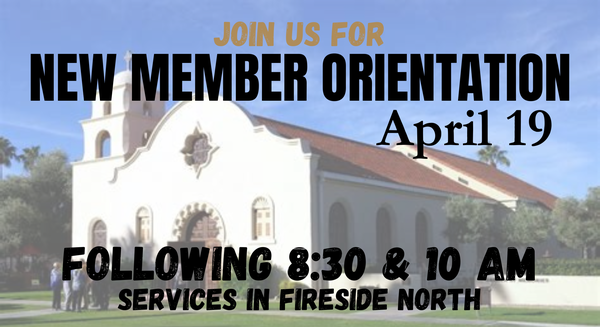 New Member Orientation