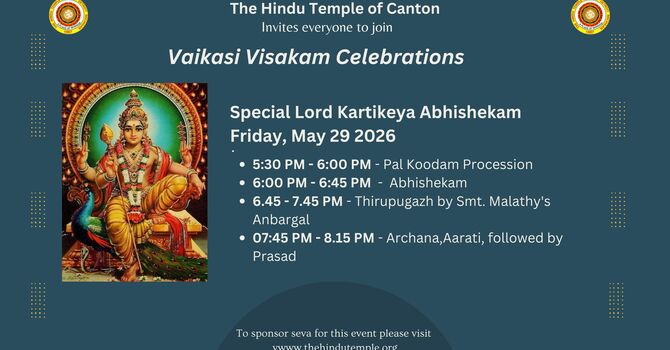 Vaikasi Visakam Celebrations