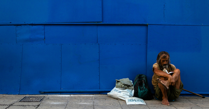 Moving the unhoused and people living in poverty from public view image