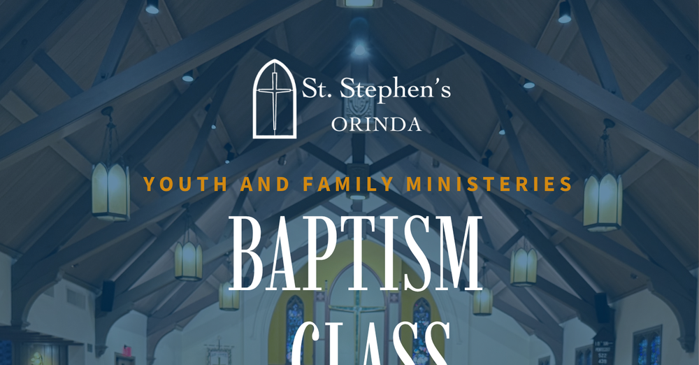Baptism Class