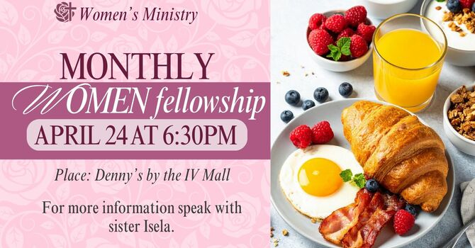 Women's Monthly Fellowship