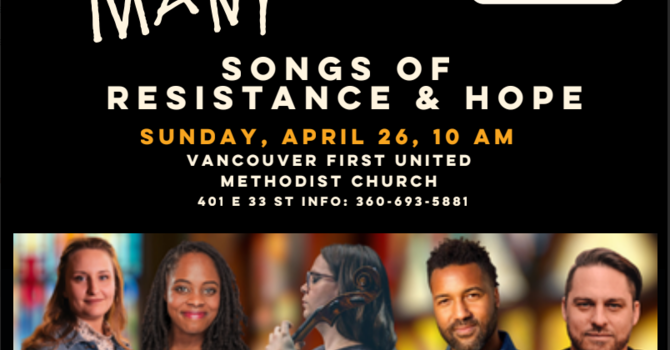 "The Many" joins VanFUMC for worship!